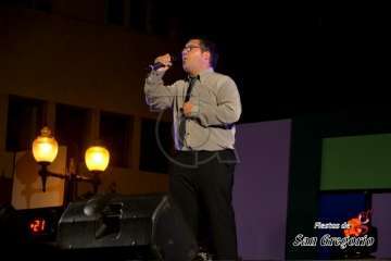 El joven aruquense José David Batista gana el VIII Festival de la Canción de Telde (Foto Francisco Javier Santana)